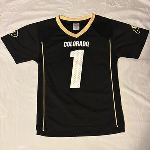 Colorado Buffaloes Football Jersey Youth 6/7 by Rivalry Threads